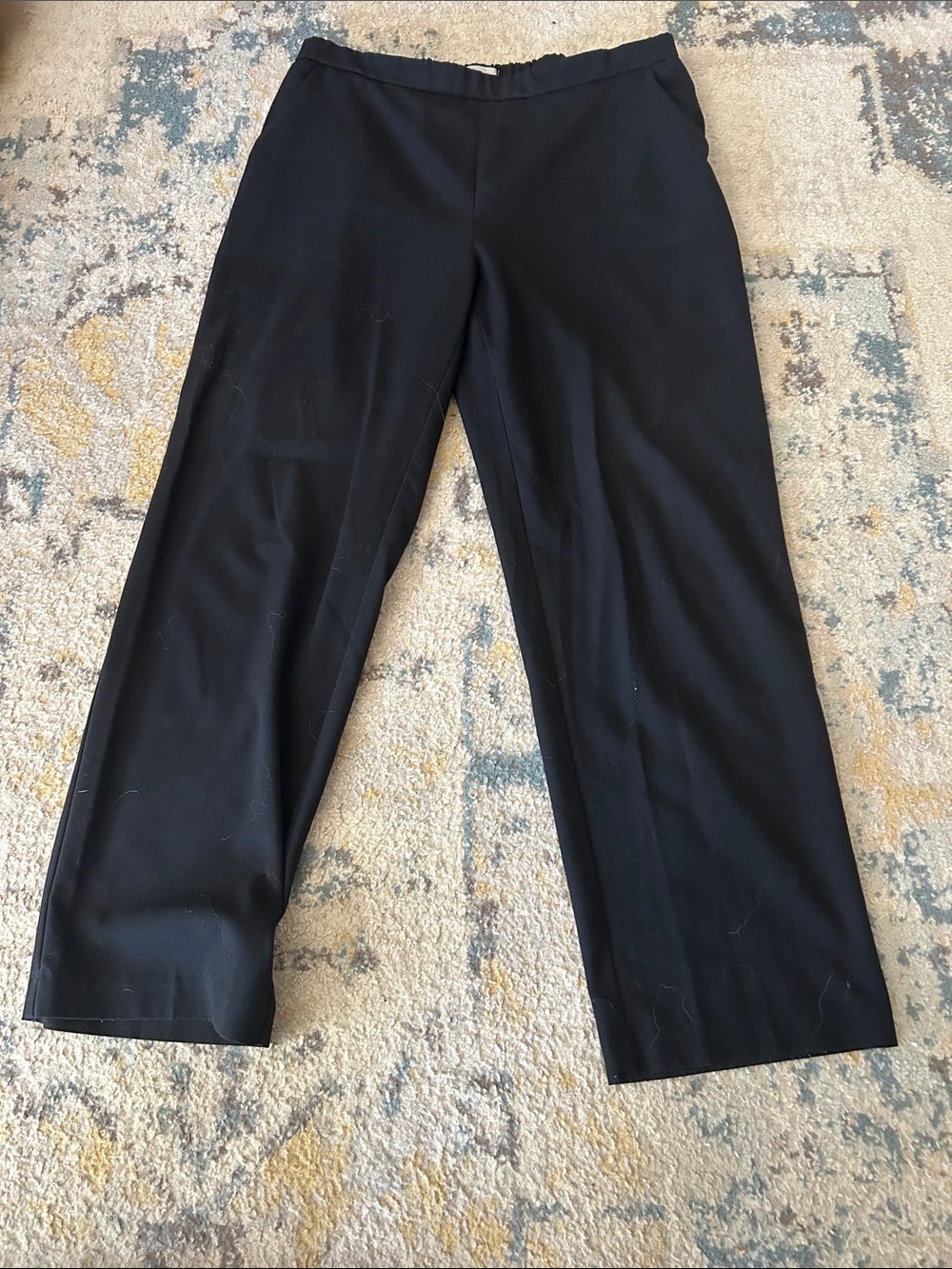 Dana Buchman Men's Black Dress Trousers